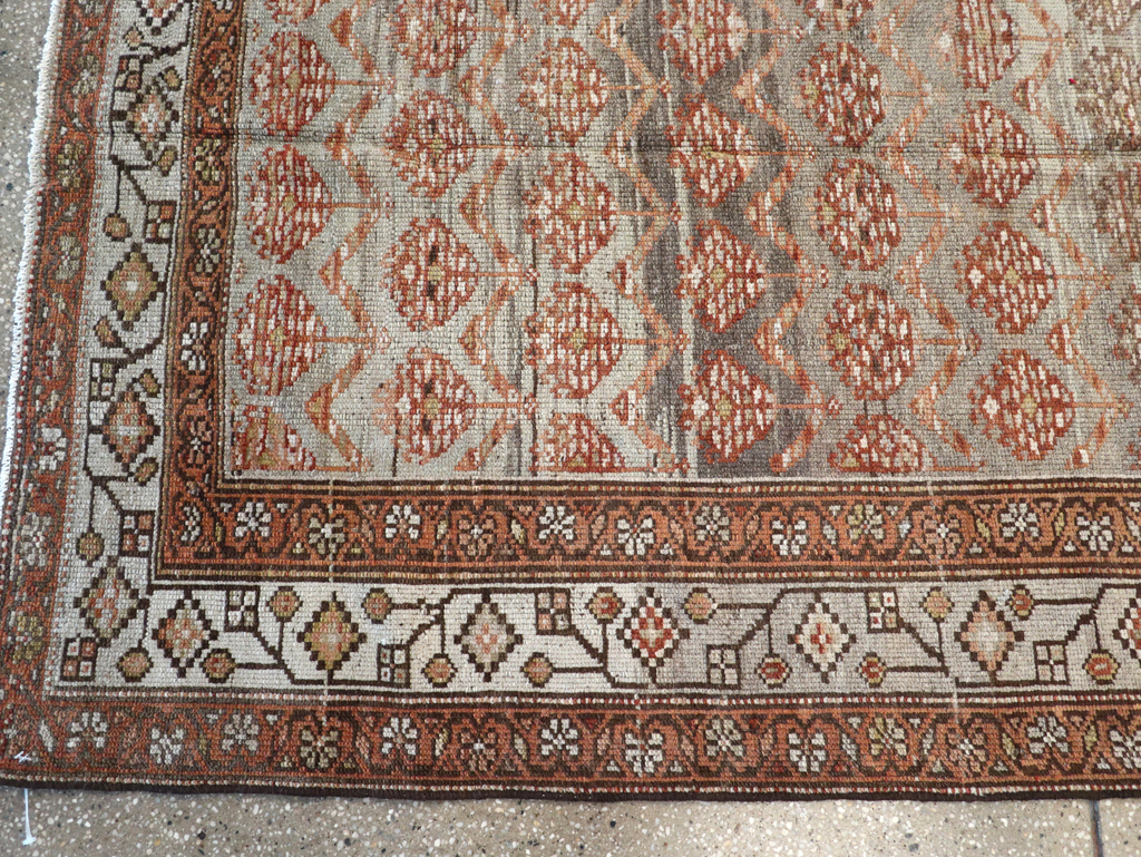 Antique Persian Malayer Long Gallery Carpet, No.28734 - Galerie Shabab