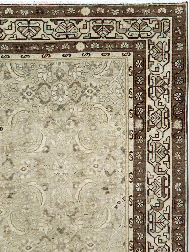 Vintage Persian Malayer Gallery Carpet, No.28737 - Galerie Shabab