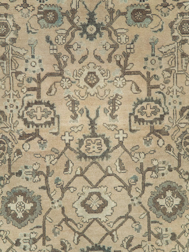 Vintage Persian Malayer Gallery Carpet, No.28740 - Galerie Shabab