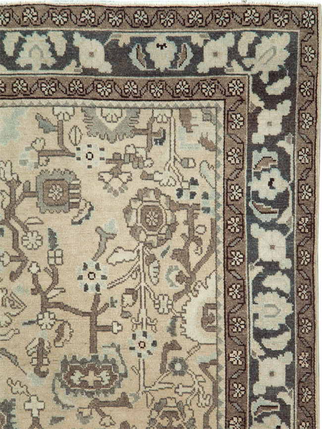 Vintage Persian Malayer Gallery Carpet, No.28740 - Galerie Shabab
