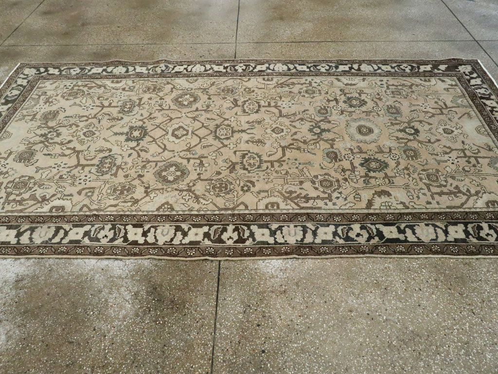 Vintage Persian Malayer Gallery Carpet, No.28740 - Galerie Shabab