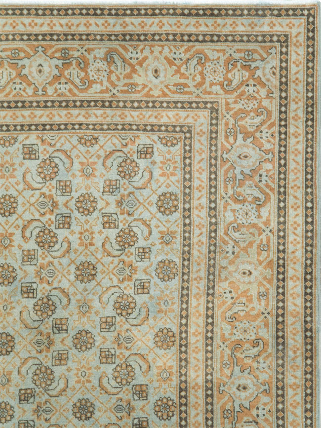 Vintage Persian Tabriz Carpet , No.28741 - Galerie Shabab