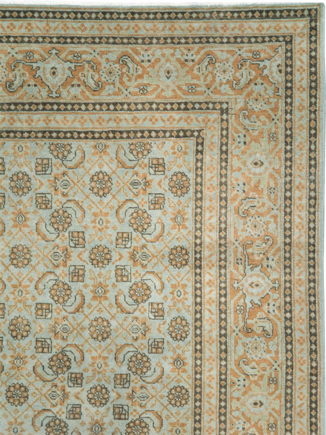 Vintage Persian Tabriz Carpet , No.28741 - Galerie Shabab