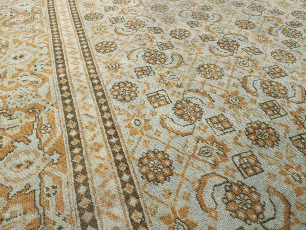 Vintage Persian Tabriz Carpet (Pair: 1 of 2), No.28741 - Galerie Shabab