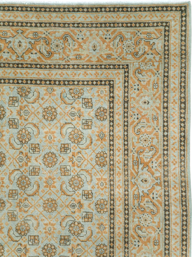Vintage Persian Tabriz Carpet , No.28742 - Galerie Shabab