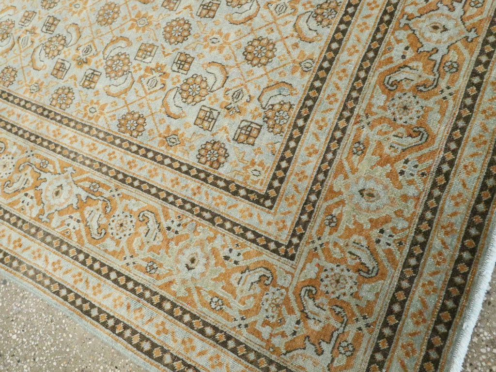 Vintage Persian Tabriz Carpet , No.28742 - Galerie Shabab