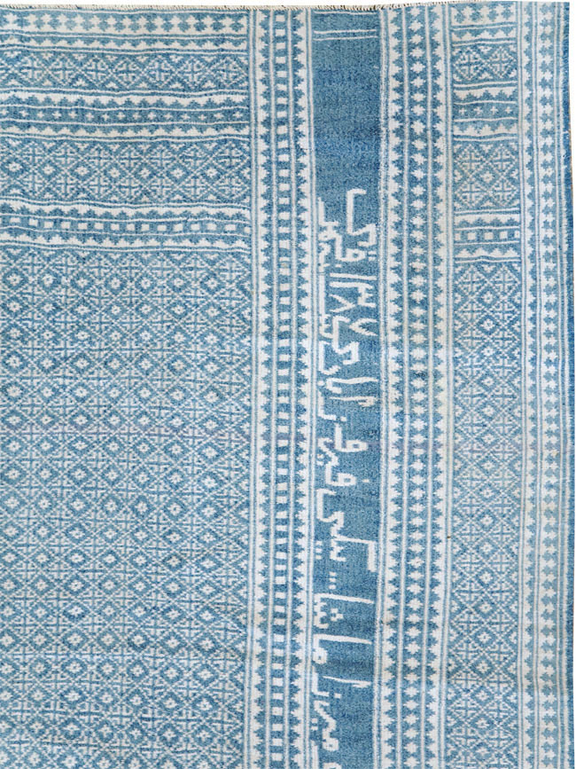 Vintage Persian Flatweave Room Size Carpet, No.28744 - Galerie Shabab