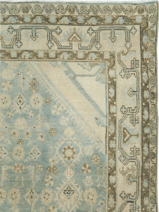 Vintage Persian Malayer Accent Carpet, No.28746 - Galerie Shabab