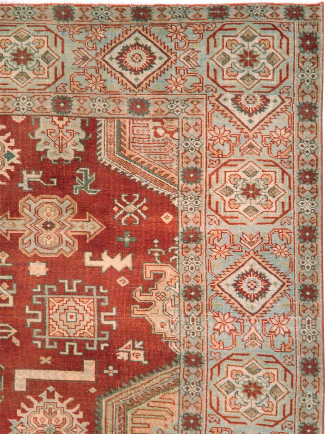 Vintage Persian Tabriz Carpet, No.28747 - Galerie Shabab