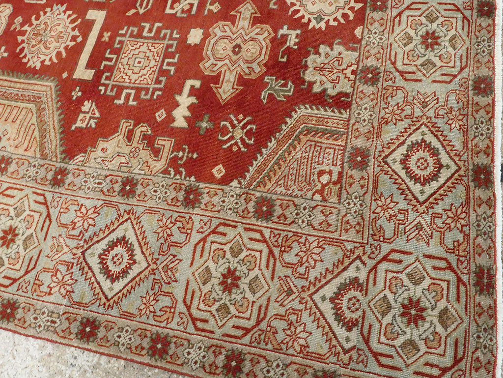 Vintage Persian Tabriz Carpet, No.28747 - Galerie Shabab