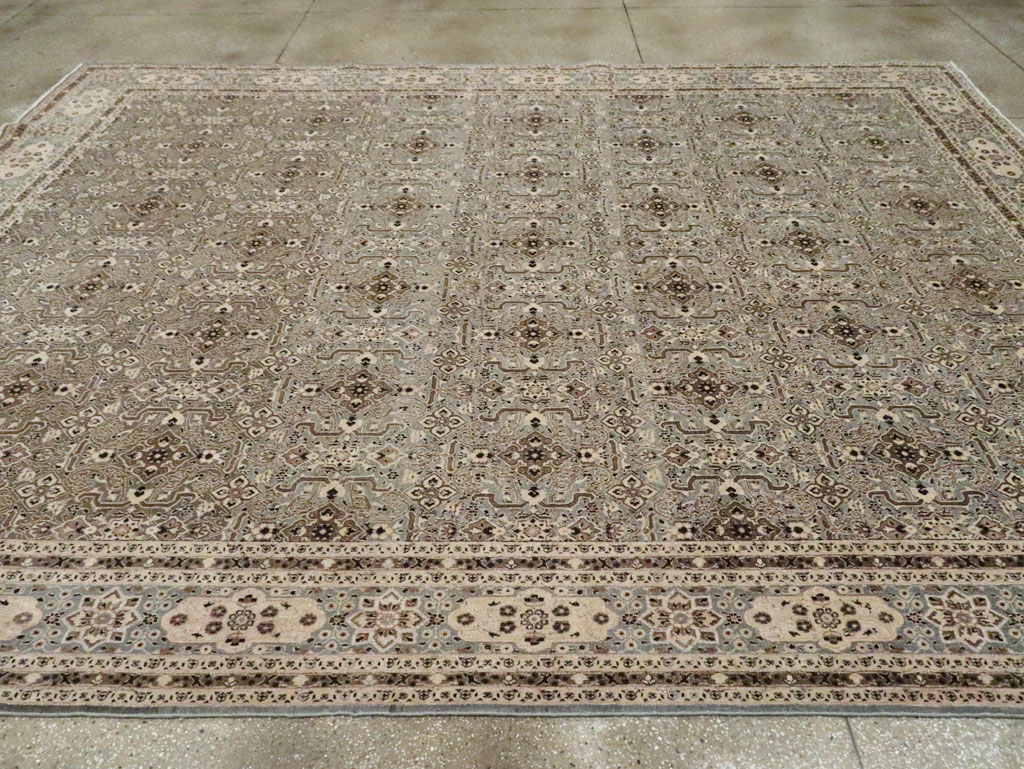 Antique Persian Mashad Room Size Carpet, No.28748 - Galerie Shabab