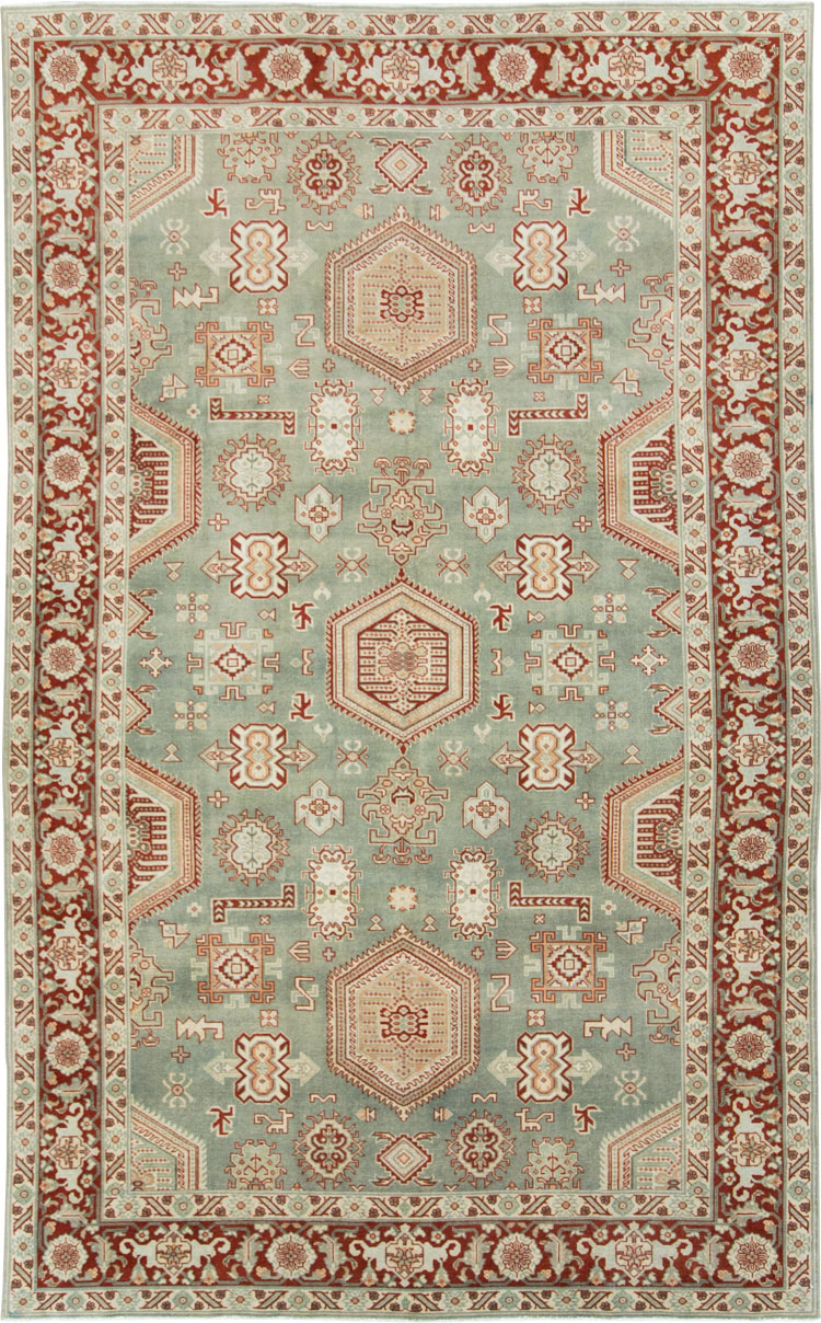 Vintage Persian Tabriz Carpet, No.28749 - Galerie Shabab