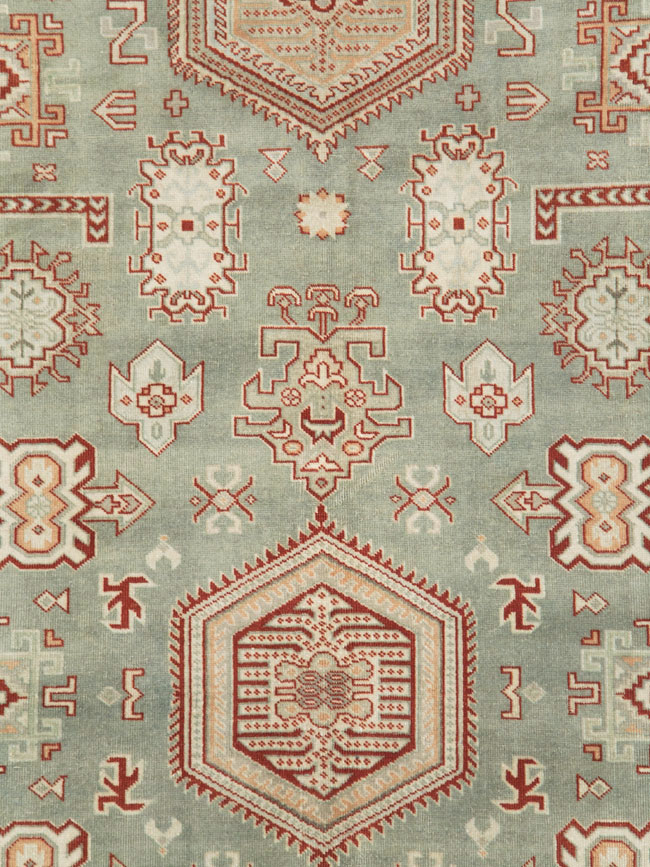 Vintage Persian Tabriz Carpet, No.28749 - Galerie Shabab