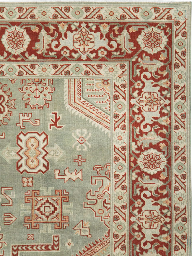 Vintage Persian Tabriz Carpet, No.28749 - Galerie Shabab