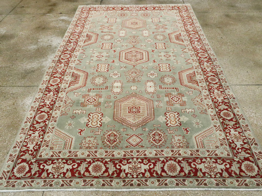 Vintage Persian Tabriz Carpet, No.28749 - Galerie Shabab
