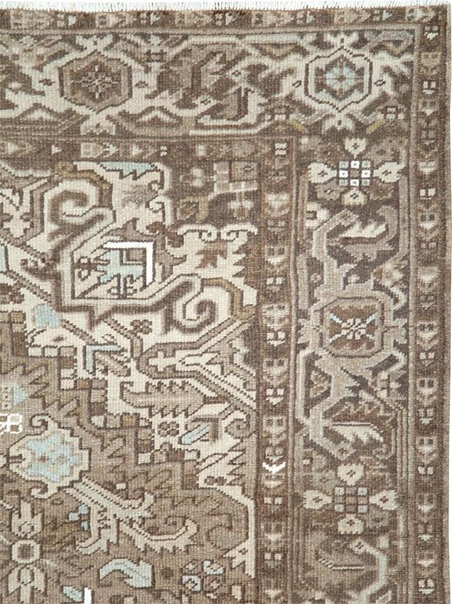 Vintage Persian Heriz Carpet, No.28750 - Galerie Shabab