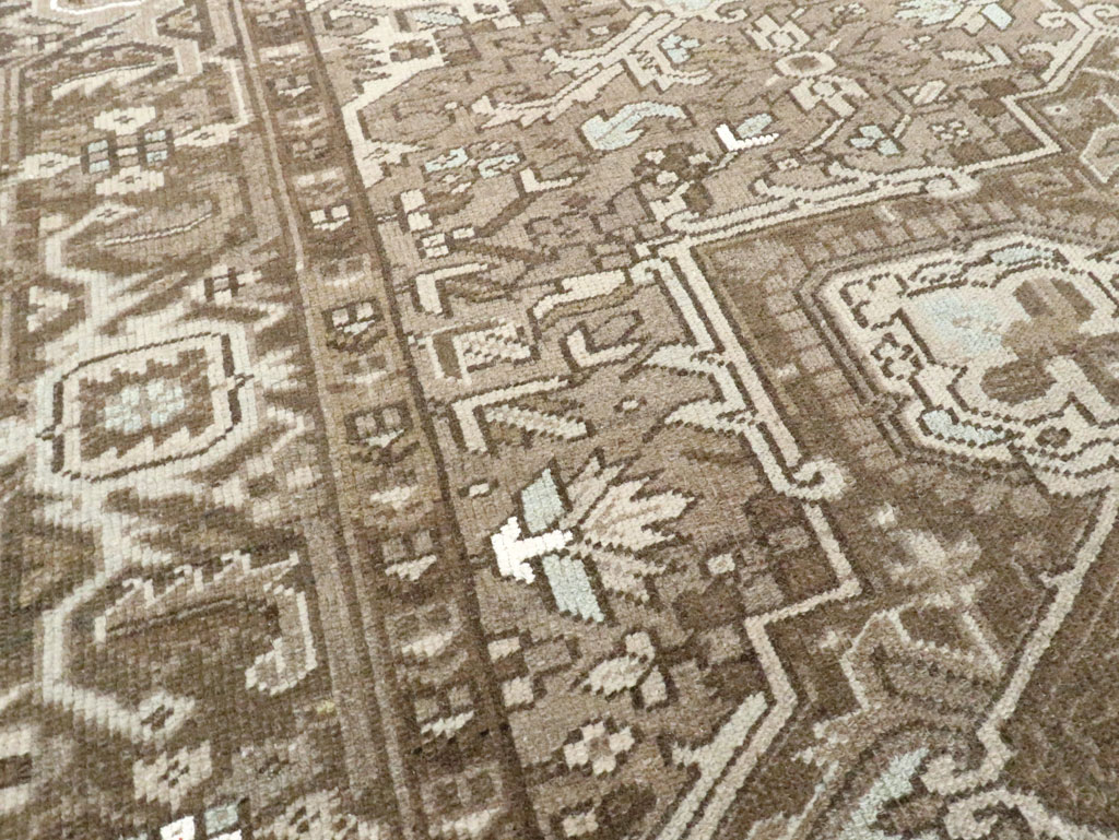 Vintage Persian Heriz Carpet, No.28750 - Galerie Shabab