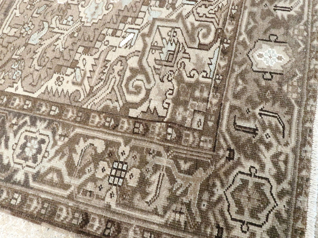 Vintage Persian Heriz Carpet, No.28750 - Galerie Shabab