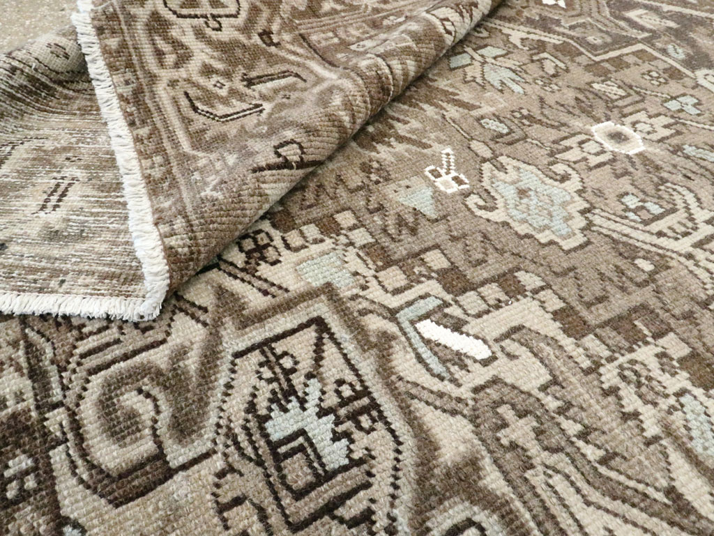 Vintage Persian Heriz Carpet, No.28750 - Galerie Shabab
