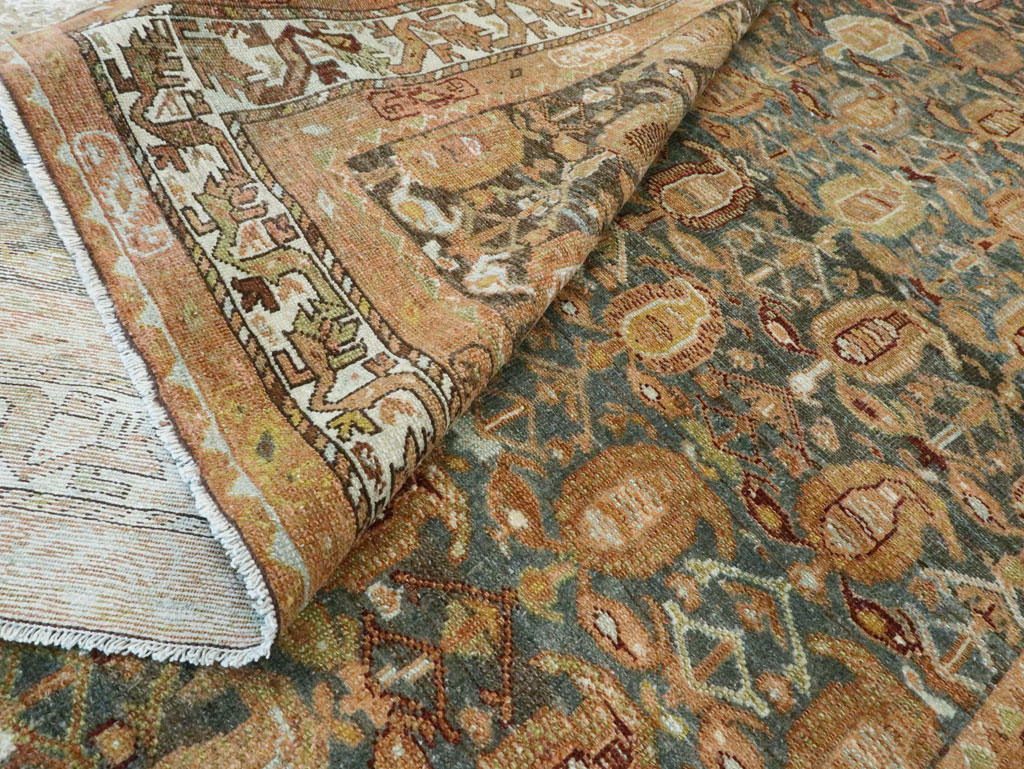 Antique Persian Malayer Large Gallery Carpet, No.28751 - Galerie Shabab