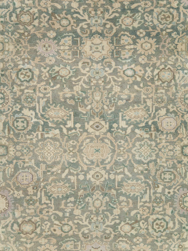 Vintage Persian Malayer Carpet, No.28752 - Galerie Shabab