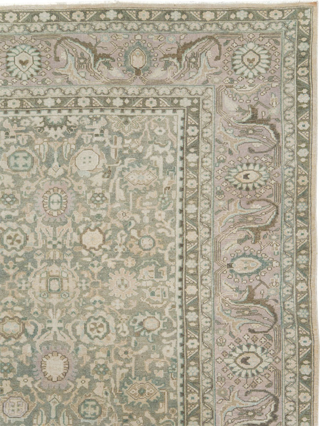 Vintage Persian Malayer Carpet, No.28752 - Galerie Shabab