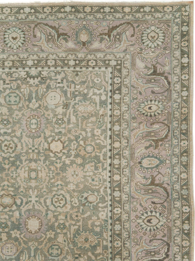 Vintage Persian Malayer Carpet, No.28752 - Galerie Shabab