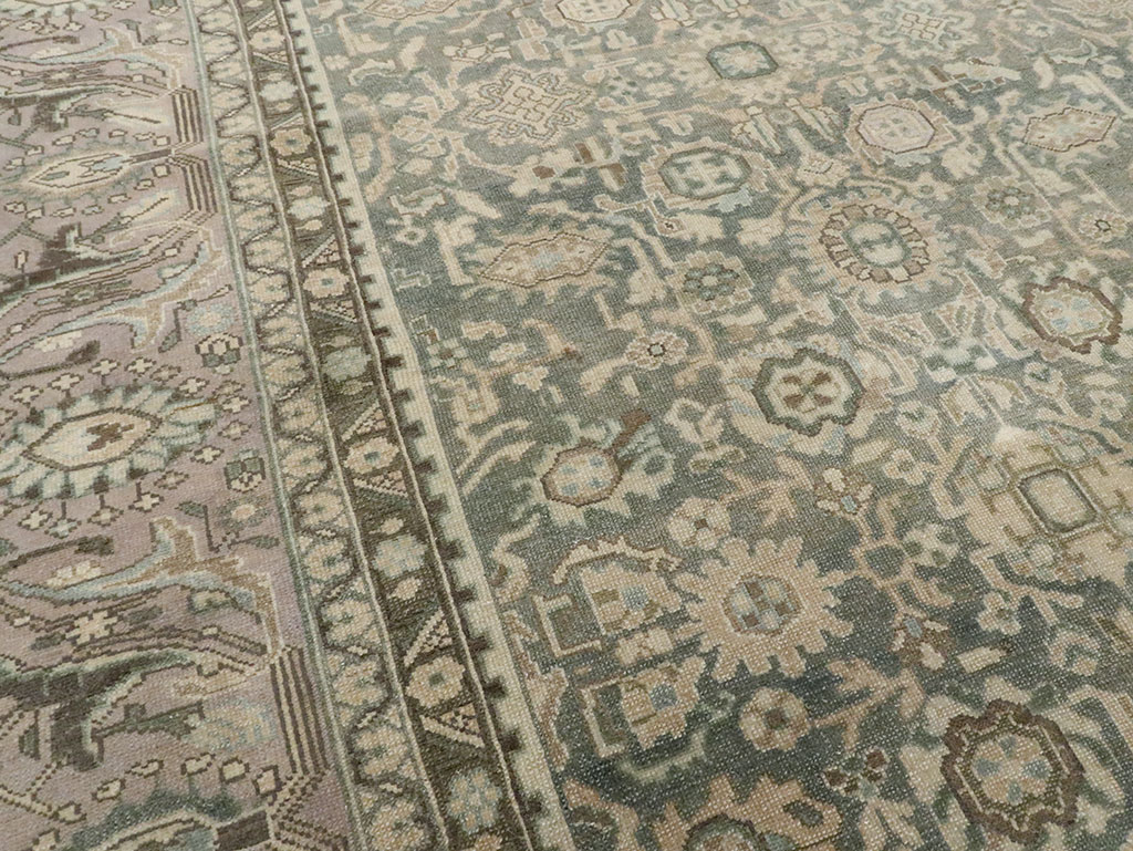 Vintage Persian Malayer Carpet, No.28752 - Galerie Shabab