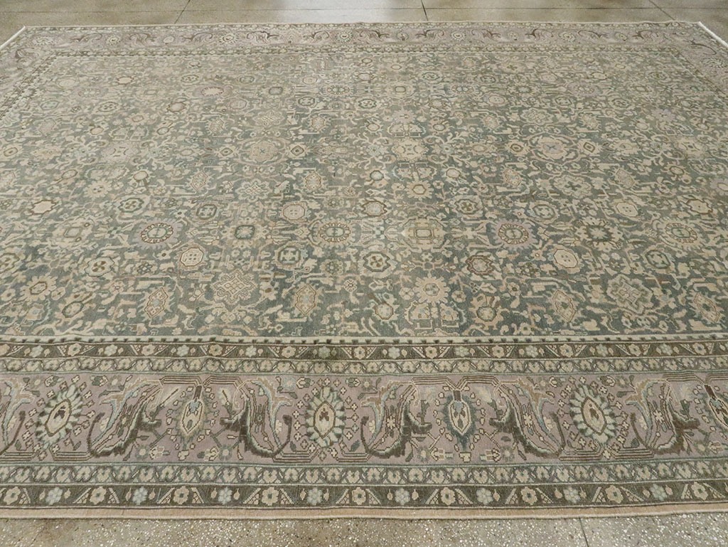Vintage Persian Malayer Carpet, No.28752 - Galerie Shabab