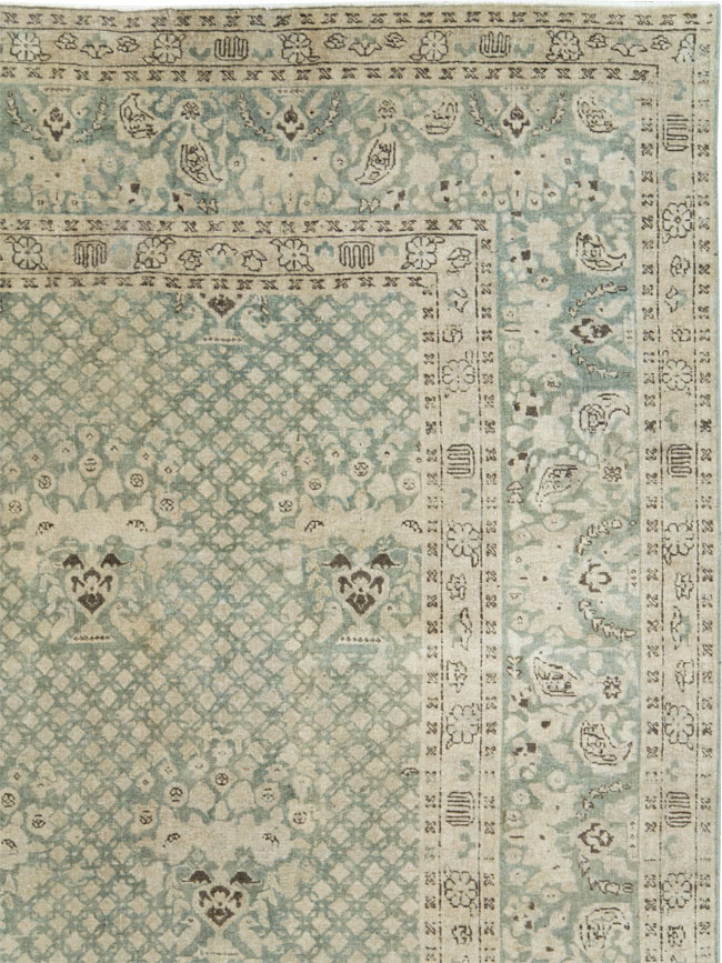 Vintage Persian Tabriz Carpet, No.28753 - Galerie Shabab