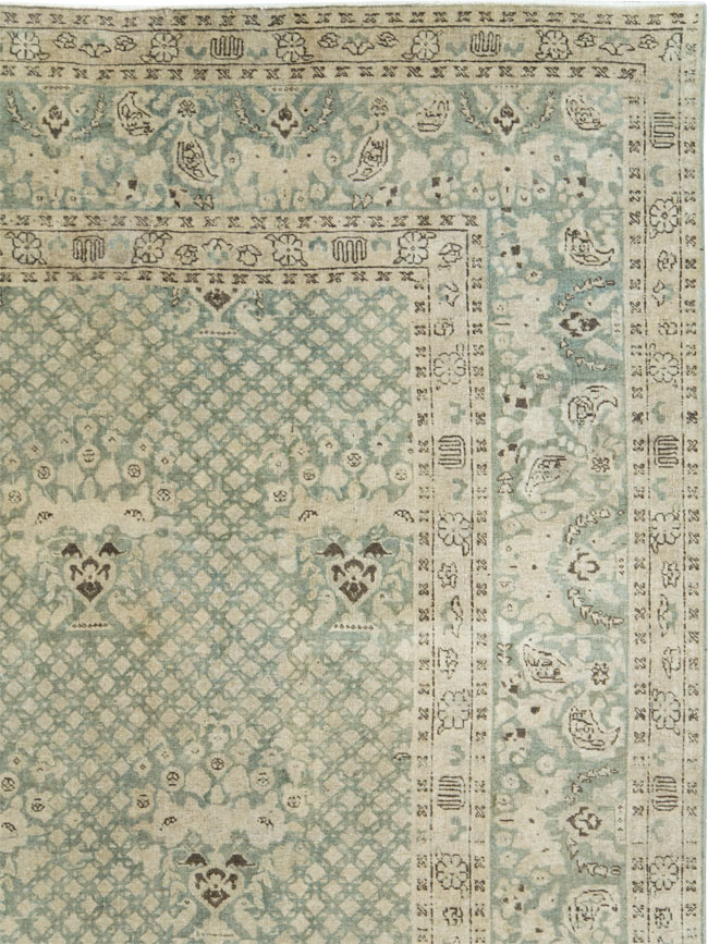 Vintage Persian Tabriz Carpet, No.28753 - Galerie Shabab