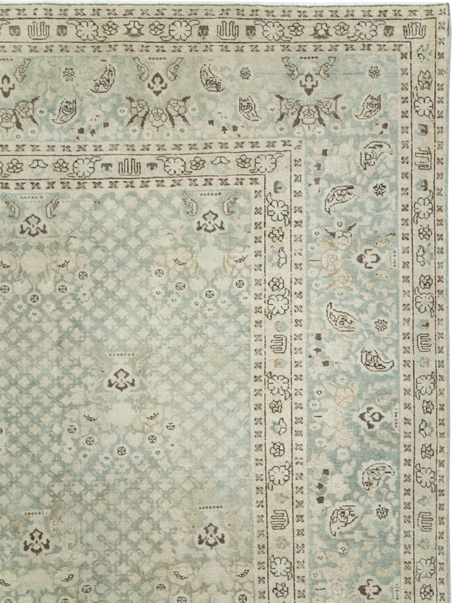 Vintage Persian Tabriz Carpet, No.28753 - Galerie Shabab