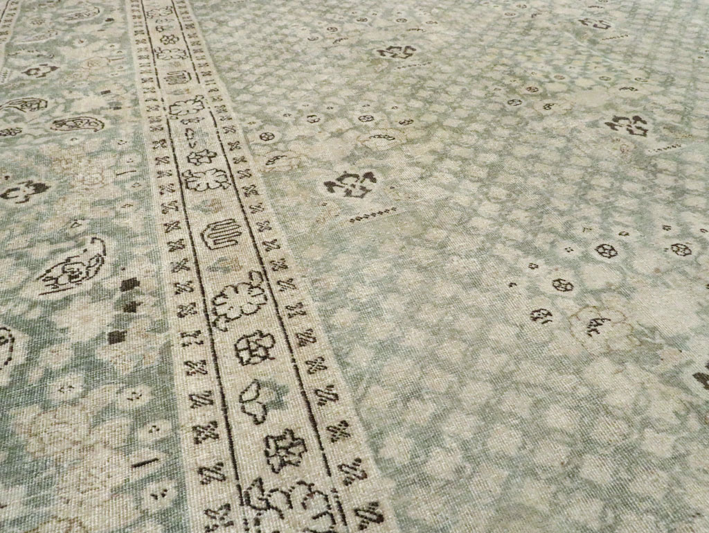 Vintage Persian Tabriz Carpet, No.28753 - Galerie Shabab
