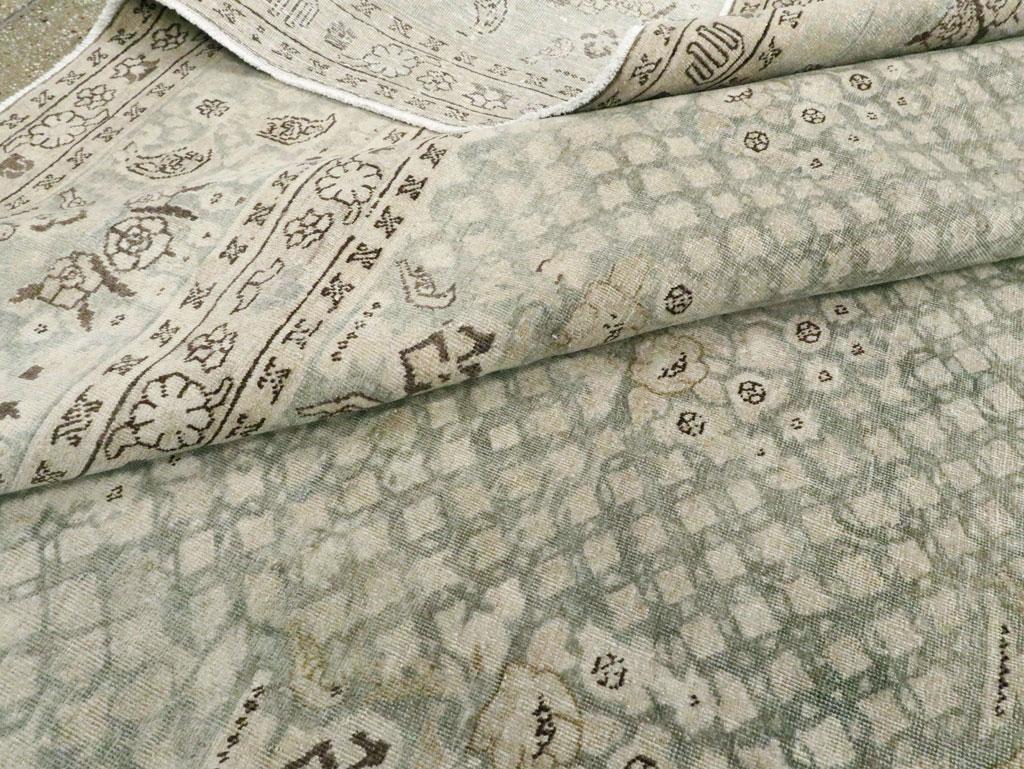 Vintage Persian Tabriz Carpet, No.28753 - Galerie Shabab