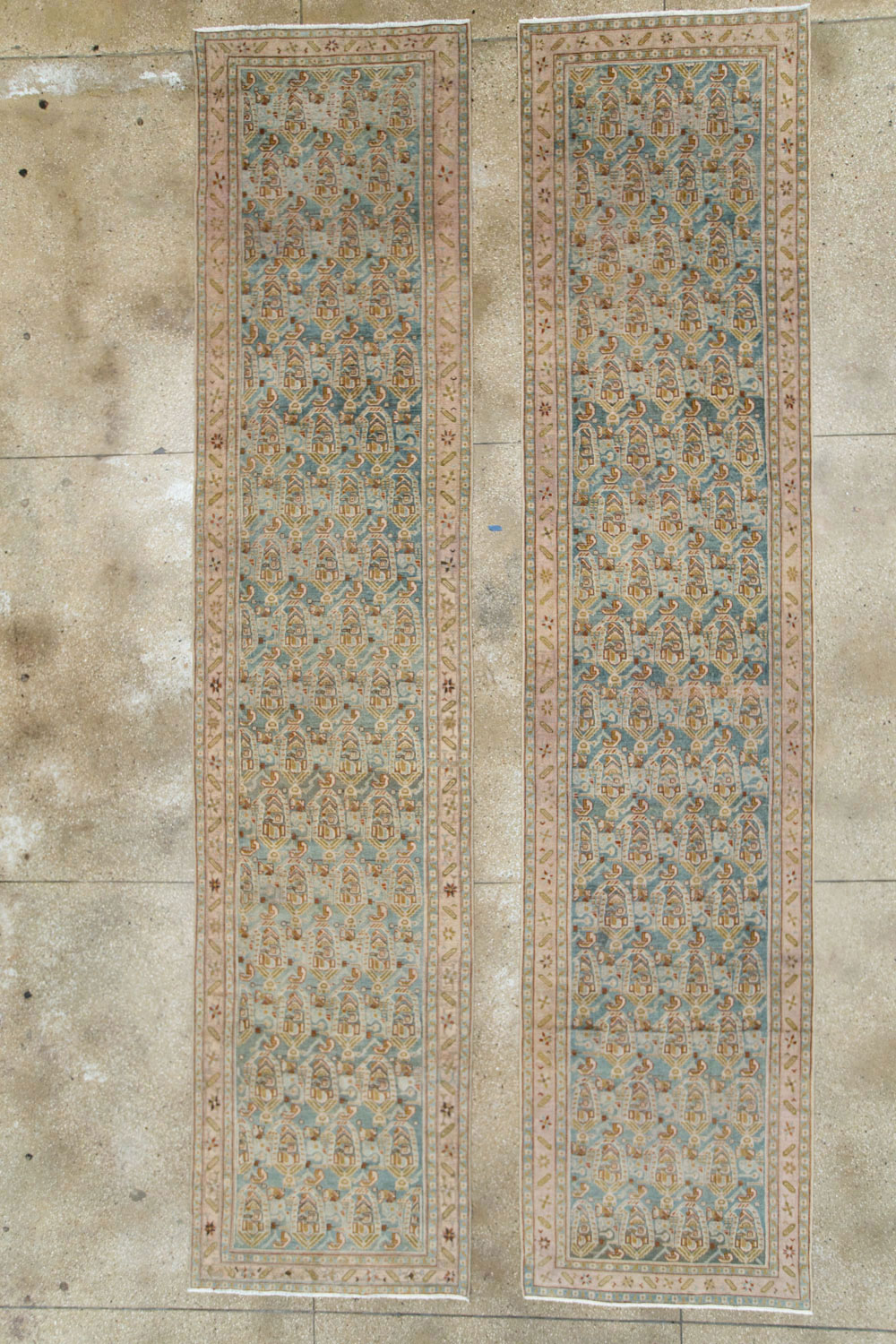 Vintage Persian Malayer Runner, No.28756 - Galerie Shabab