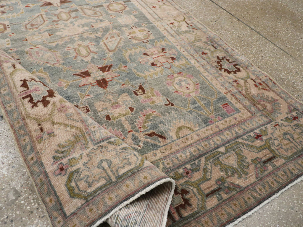 Vintage Persian Malayer Accent Rug, No.28757 - Galerie Shabab