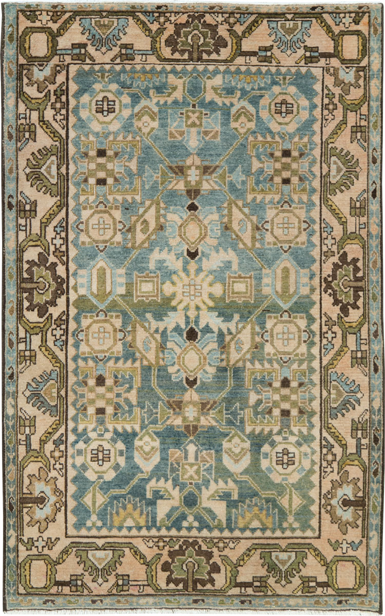 Vintage Persian Malayer Rug, No.28759 - Galerie Shabab