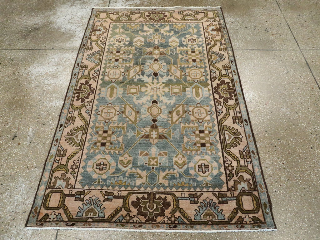 Vintage Persian Malayer Rug, No.28759 - Galerie Shabab