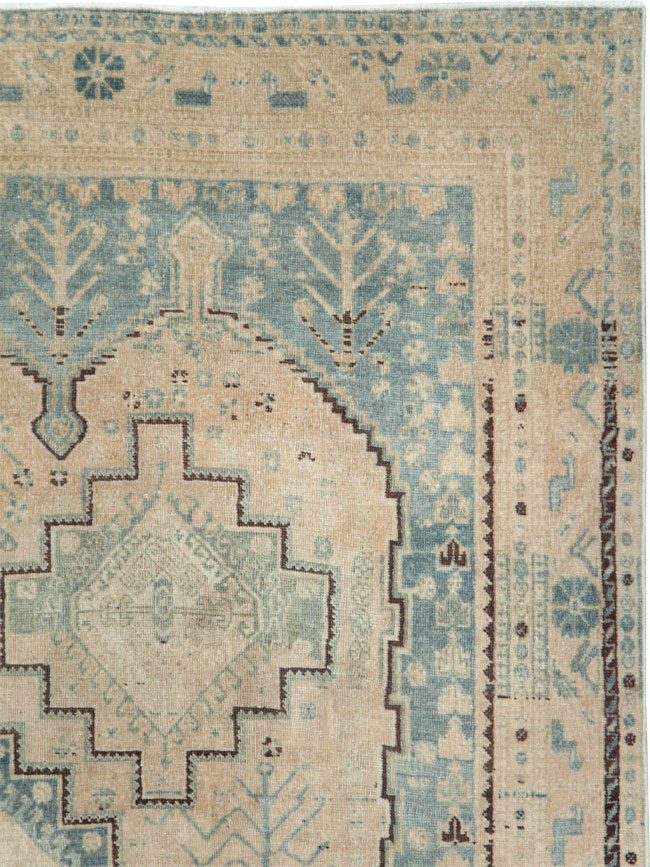 Vintage Persian Afshar Accent Rug, No.28762 - Galerie Shabab