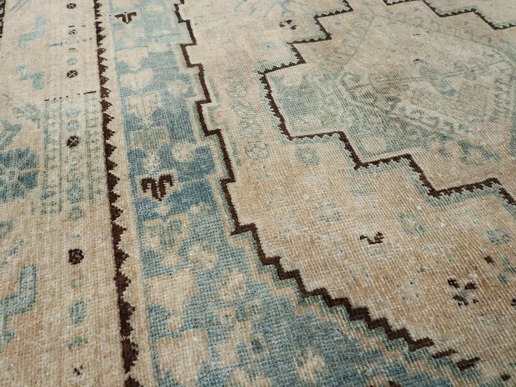 Vintage Persian Afshar Accent Rug, No.28762 - Galerie Shabab