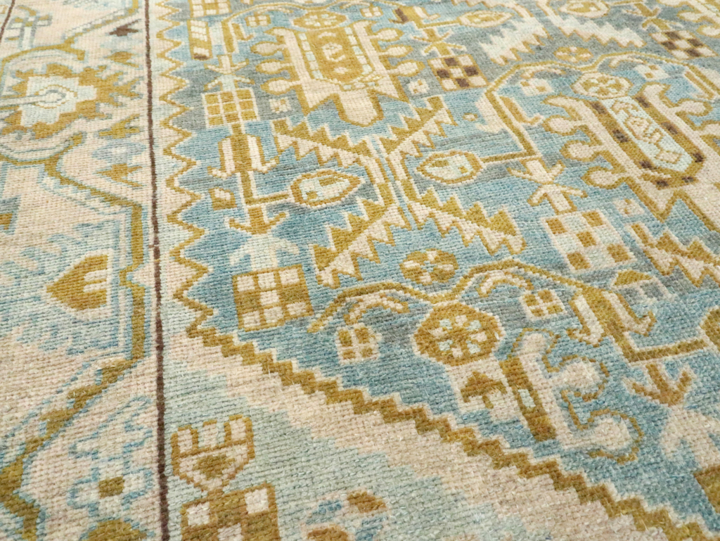 Vintage Persian Malayer Accent Rug, No.28763 - Galerie Shabab
