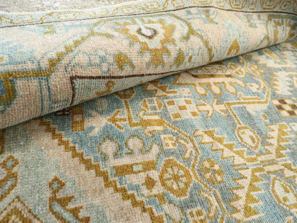 Vintage Persian Malayer Accent Rug, No.28763 - Galerie Shabab