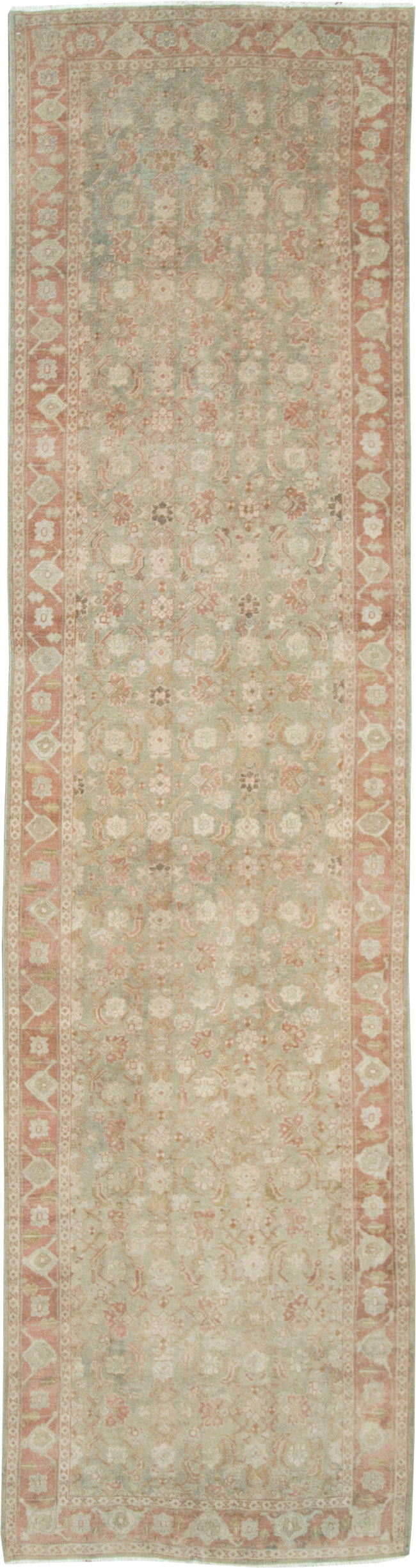 Vintage Persian Tabriz Runner (Pair: 2 of 2), No.28766 - Galerie Shabab