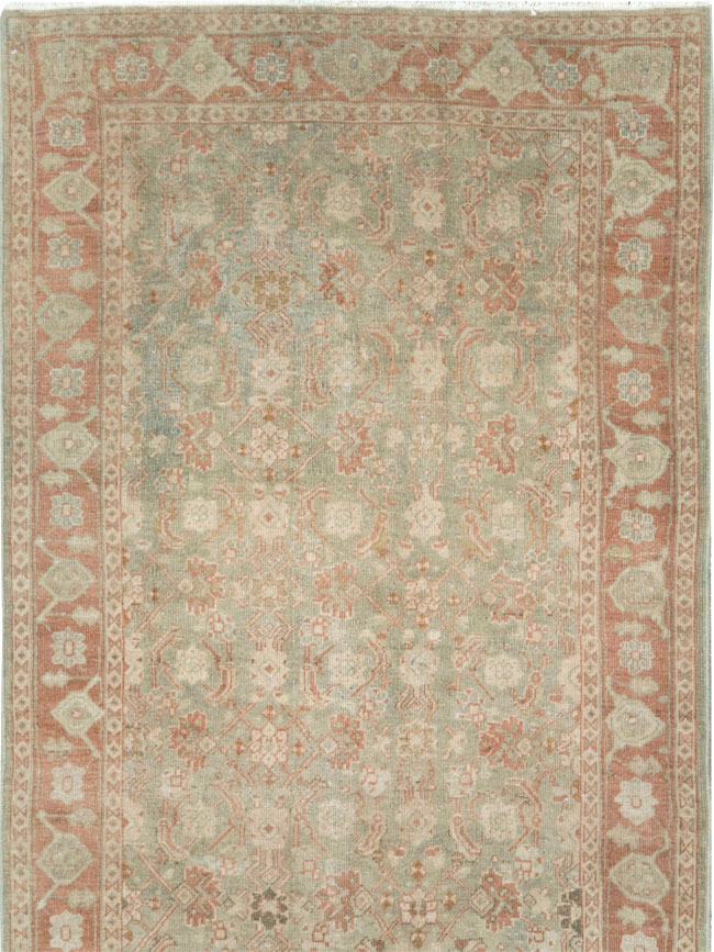 Vintage Persian Tabriz Runner (Pair: 2 of 2), No.28766 - Galerie Shabab