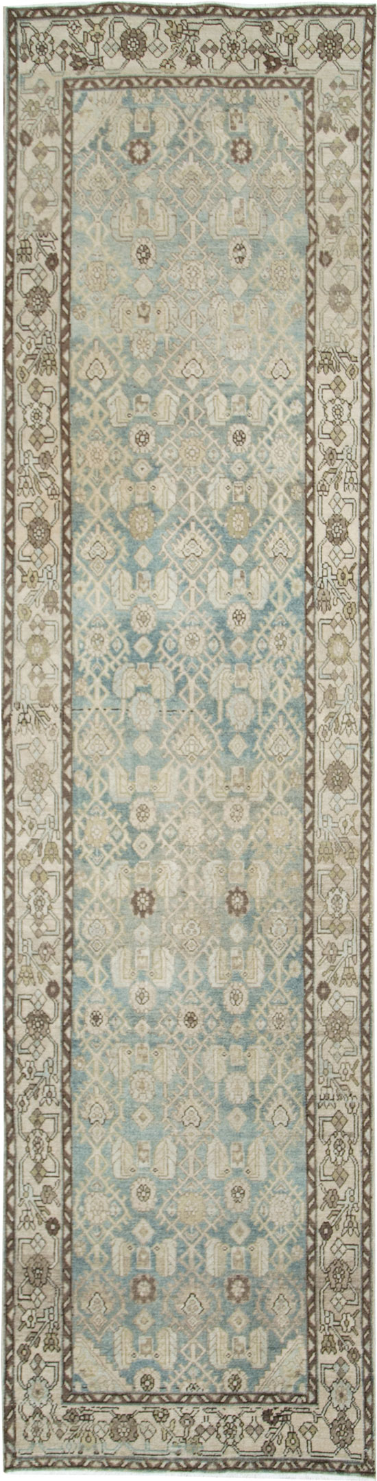 Vintage Persian Malayer Runner (Pair: 2 of 2), No.28768 - Galerie Shabab