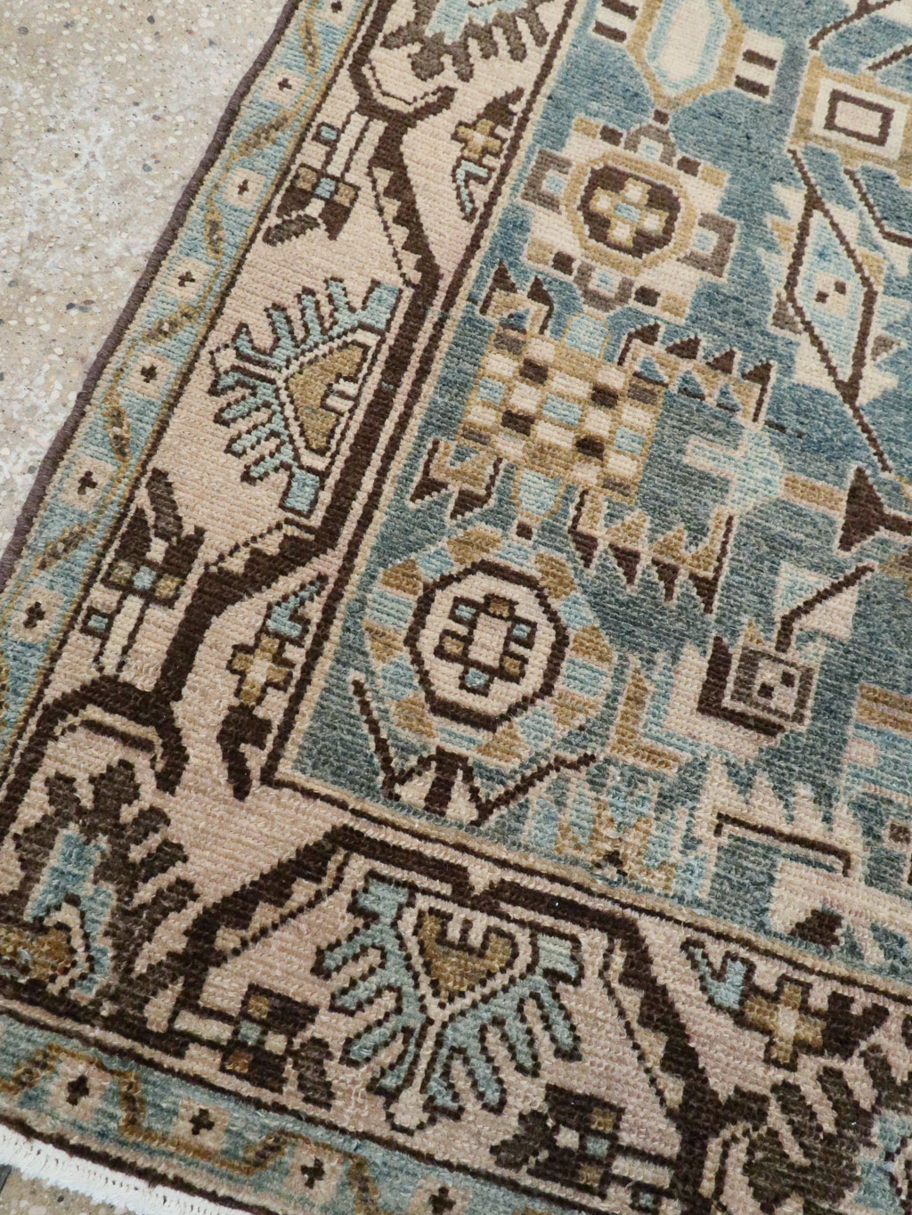 Vintage Persian Malayer Rug, No.28773 - Galerie Shabab