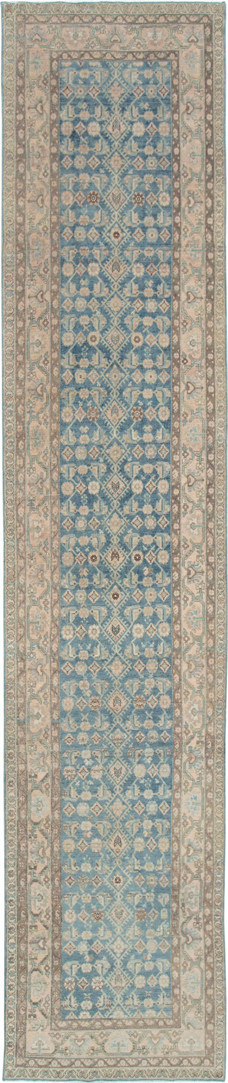 Vintage Persian Malayer Runner, No.28775 - Galerie Shabab