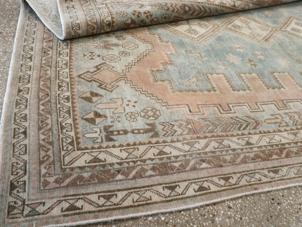 Vintage Persian Afshar Accent Rug, No.28777 - Galerie Shabab