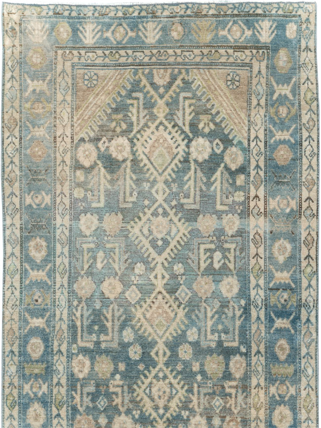 Vintage Persian Malayer Runner, No.28778 - Galerie Shabab