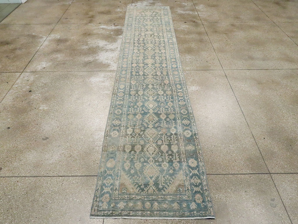 Vintage Persian Malayer Runner, No.28778 - Galerie Shabab